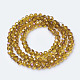 Electroplate Transparent Glass Beads Strands(EGLA-A034-T8mm-F05)-2