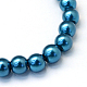 Chapelets de perles rondes en verre peint(HY-Q003-6mm-06)-2