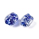 Handmade Foil Glass Beads(FOIL-N035-02B)-2