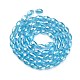 Electroplate Glass Beads Strands(GC6X9MMC20Y-AB)-2