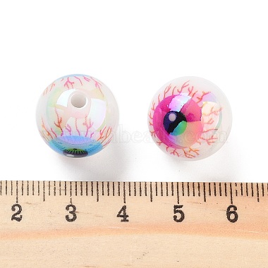 UV Plating Acrylic Beads(X-OACR-S140-02)-3