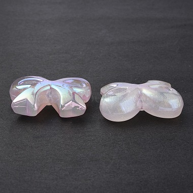UV Plating Luminous Transparent Acrylic Beads(X-OACR-P010-07)-6