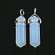 Opalite Double Terminated Pointed Pendants(G-N0037-11)-1