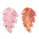 Natural Pink Shell Pendants(SSHEL-H068-02)-2