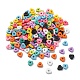 Spray Painted Alloy Beads(PALLOY-Q445-11)-1