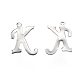 304 Stainless Steel Letter Charms(X-STAS-F039-01K-P)-2
