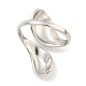 Non-Tarnish Teardrop 304 Stainless Steel Open Cuff Finger Rings for Women(X-RJEW-P114-03P)-3