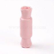 DIY Lip Glaze Bottle, Lip Glaze Tube, Empty Bottle, Candy, Pink, 76x23mm(MRMJ-WH0056-42)
