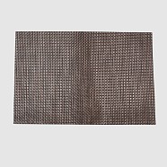 (Clearance Sale)PVC Non-Slip Imitation Rattan Insulation Pad, Restaurant Western Placemat, Coconut Brown, 450x300x1mm(AJEW-TAC0003-01)
