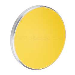 Silicon Gold-Plated Reflective Lens, for CO2 Laser Engraving Cutting Machine, Clear, 25x3mm(GGLA-WH0002-008)