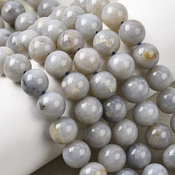Natural Gemstone Beads Strands, Round, 8mm, Hole: 1.2mm, about 48pcs/strand, 15.94 inch(40.5cm)