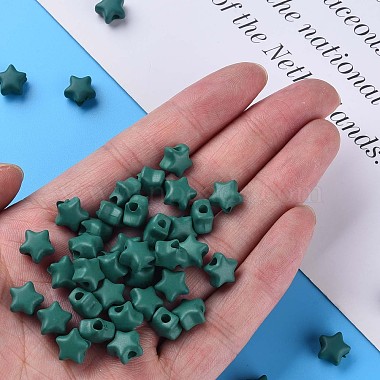 Perles acryliques laquées(X-MACR-S373-45-O05)-5
