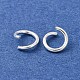 Messing Open Ringe springen(KK-G604-08S-03)-3