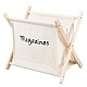 Collapsible Cloth & Wood Storage Rack(AJEW-WH0188-20)-1