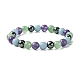 12Pcs 12 Styles Constellation Mixed Gemstone Round Beaded Stretch Bracelet Sets(BJEW-JB10910)-3
