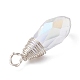 pendentif en verre transparent(PALLOY-JF02259)-4