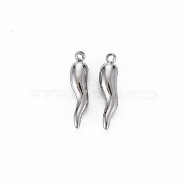 Stainless Steel Color Vegetables 304 Stainless Steel Charms