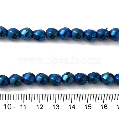 Electroplated Synthetic Magnetic Hematite Beads Strands(G-I364-J01-08)-4