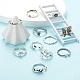 11 Style Adjustable Alloy Finger Rings(RJEW-LS0001-14AS)-5