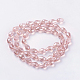 Electroplate Glass Beads Strands(X-EGLA-R008-15x10mm-7)-2