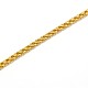 304 Stainless Steel Wheat Chain Necklace Making(STAS-A028-N005G)-2