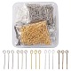 1000Pcs 5 Colors Iron Eye Pins(IFIN-YW0001-69)-1