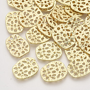 Alloy Filigree Joiners, Light Gold, 18x15x2mm(PALLOY-S121-232)