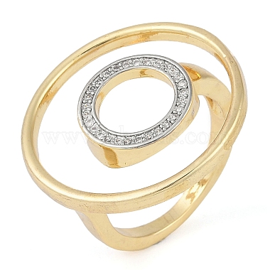 Clear Ring Brass+Cubic Zirconia Finger Rings