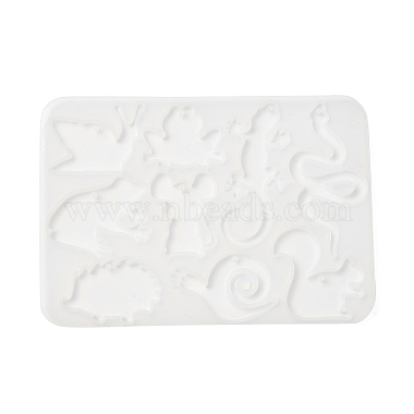 Squirrel/Rat/Snail DIY Pendant Silicone Molds(SIL-F010-06)-2