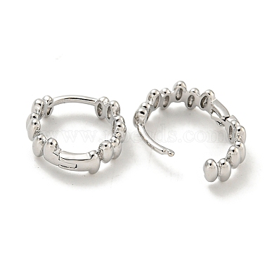 Brass Hoop Earrings(EJEW-L211-010F-P)-2