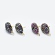 Natural Tourmaline Stud Earring Findings(RB-L031-27)-1
