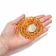 Natural Citrine Beads Strands(G-E326-4mm-01)-5