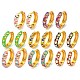 Rack Plating Brass Hoop Earrings(EJEW-C102-46G)-1