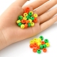 300Pcs 3 Colors Resin European Large Hole Beads(RESI-YW0001-35)-3