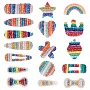Colorful Plastic Ornament Accessories(FIND-PH0001-05)