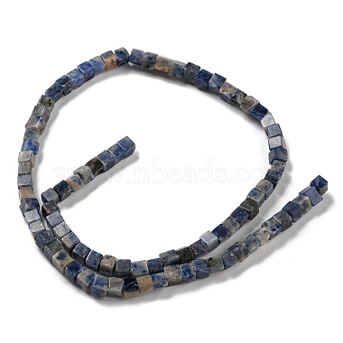 Natural Sodalite Beads Strands(G-C084-E06-02)-3