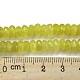 природных лимона нефрита бисер нитей(G-H305-B01-01)-4