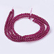 Spray Painted Crackle Glass Beads Strands(X-CCG-Q002-4mm-08)-2