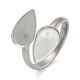 304 Stainless Steel Cuff Rings Components(X-STAS-K279-02E-P)-1