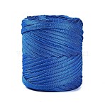 Polyester Ribbons, Garment Accessories, Royal Blue, 3/4 inch(19mm)~3/4 inch(20mm), about 72.18 Yards(66m)/Roll(OCOR-N011-01A-04)