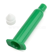 Plastic Dispensing Syringes, with Piston, Green, 77x29x17mm, Hole: 2mm, Piston: 13x17mm, Capacity: 5ml(0.17 fl. oz)(TOOL-K007-01A-02)
