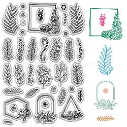 Plastic Stamps, for DIY Scrapbooking, Photo Album Decorative, Cards Making, Stamp Sheets, Garland, 160x110mm(DIY-WH20018-0031)