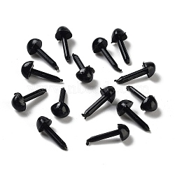 Triangle Plastic Craft Doll Nose, for Doll Making, Black, 12x6x4.5mm, 30pcs/set(DIY-Z031-02)