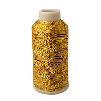 Metallic Thread, 12-Ply, Goldenrod, 1mm, about 196.85 yards(180m)/roll