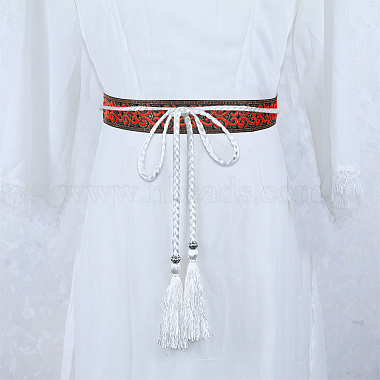 Elite 2Pcs 2 Colors Ethnic Style Embroidery Polyester Ribbons(OCOR-PH0003-91)-6