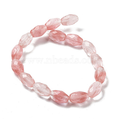 Cherry Quartz Glss Beads Strands(G-P520-C04-01)-3