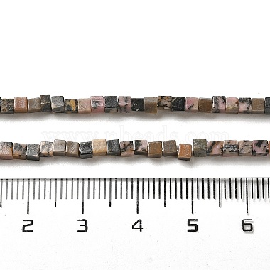 Natural Rhodonite Beads Strands(G-B064-A31)-5