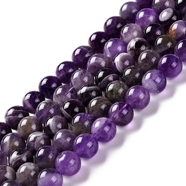 Natural Gemstone Beads Strands(G-S030-7.5mm)-7
