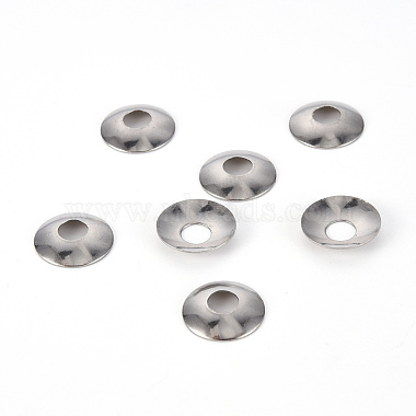 Non-Tarnish 201 Stainless Steel Bead Caps(STAS-Q239-014)-3