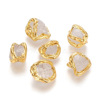 Perles de pierres précieuses naturelles brutes(G-P439-F)-2